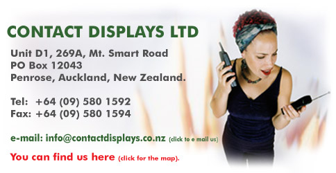 contact displays google map and e mail