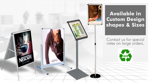 poster display stands picture