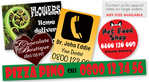 promotional magnets, car magnets, business card magnets, redrigerator magnets-picture